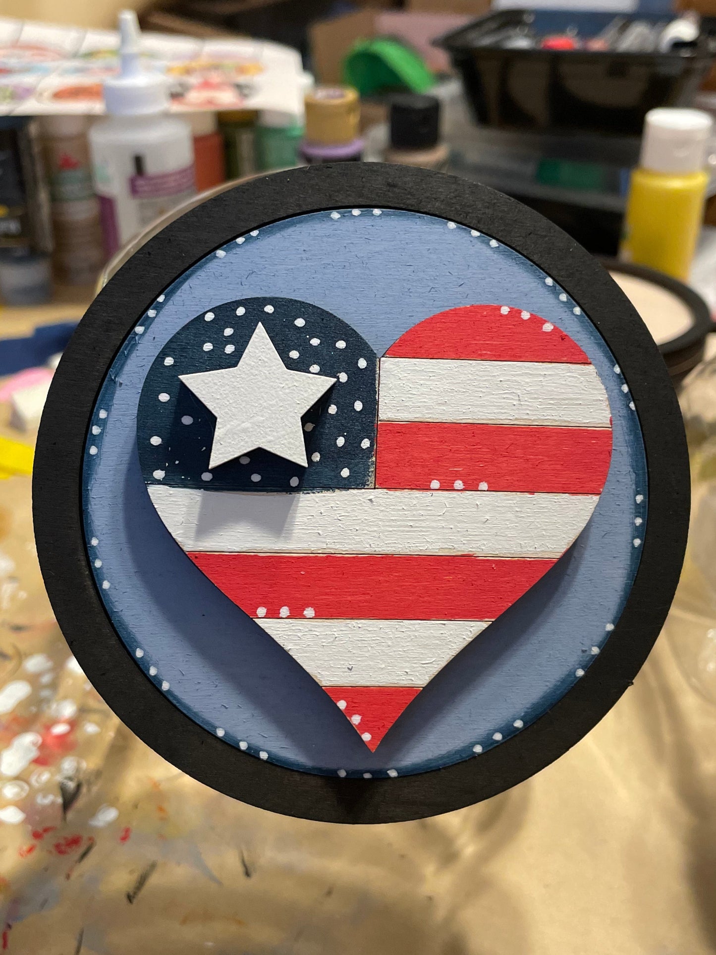 Jar Toppers- LARGE CANDY JAR LID