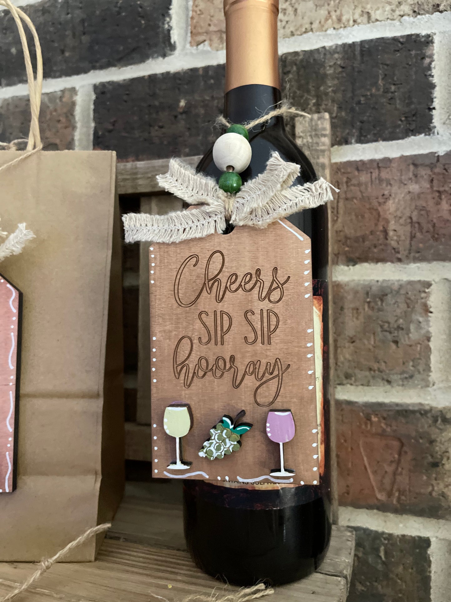 Wine Tags- Box design top
