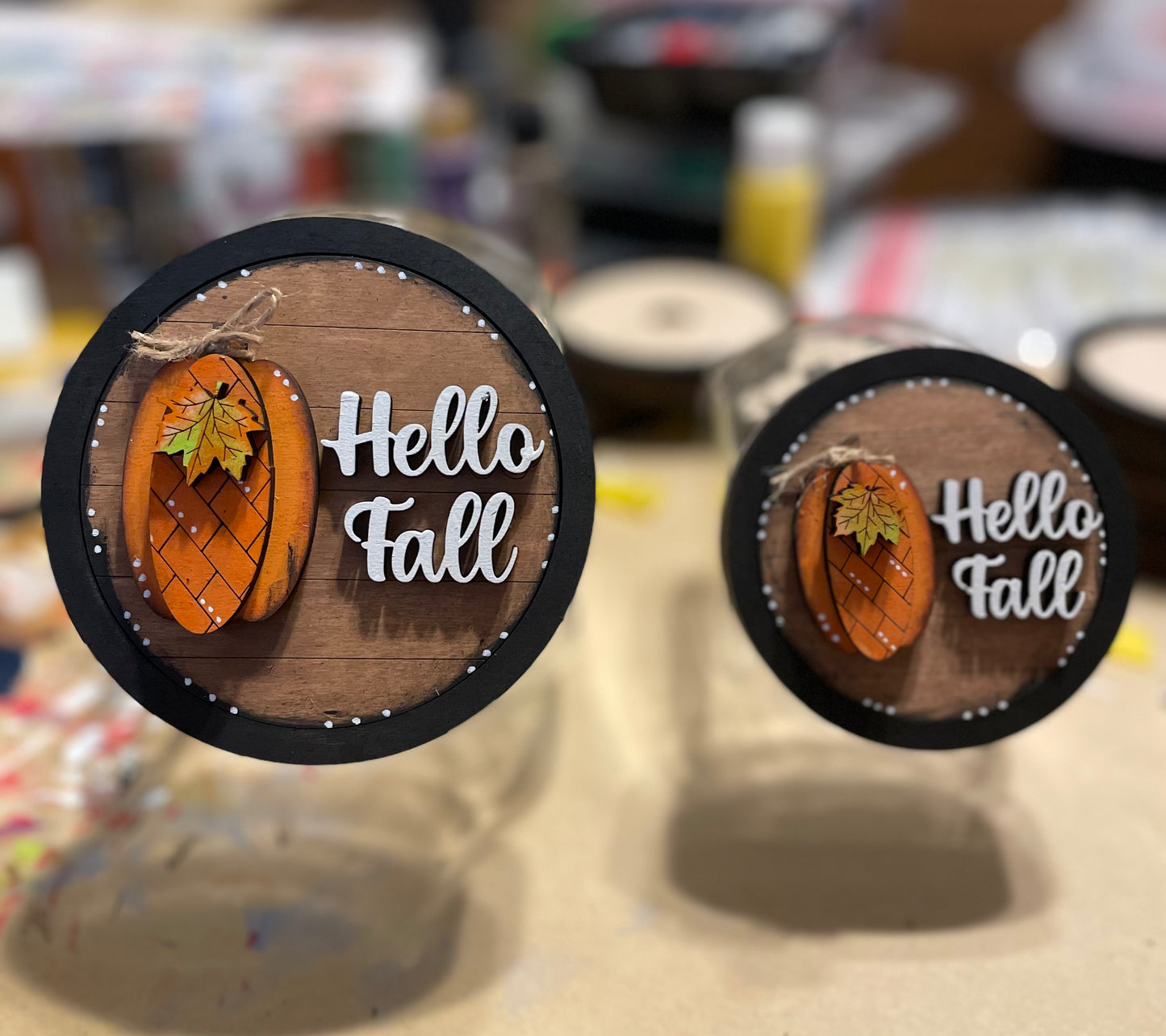 Jar Toppers- SMALL CANDY JAR LID