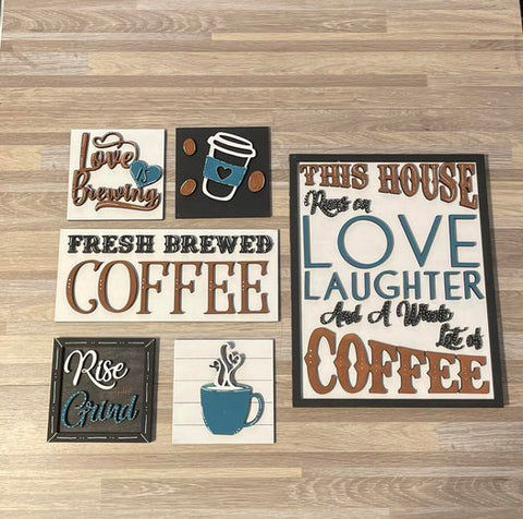 Coffee Wall Collage