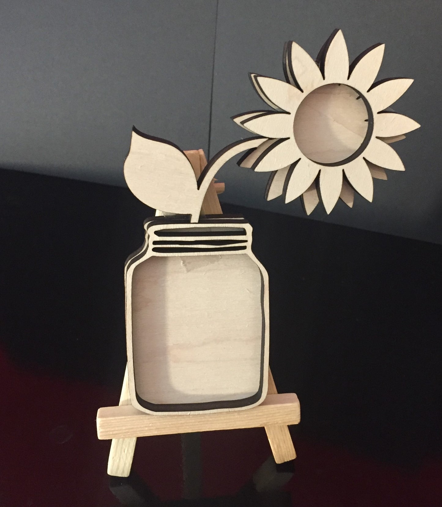 Tiered Tray Set- Sunflower Gnome