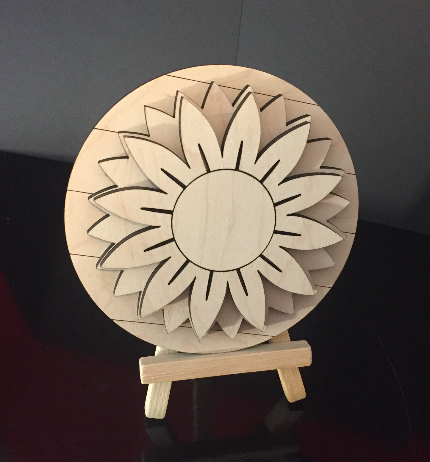 Tiered Tray Set- Sunflower Gnome