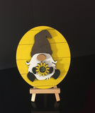 Tiered Tray Set- Sunflower Gnome