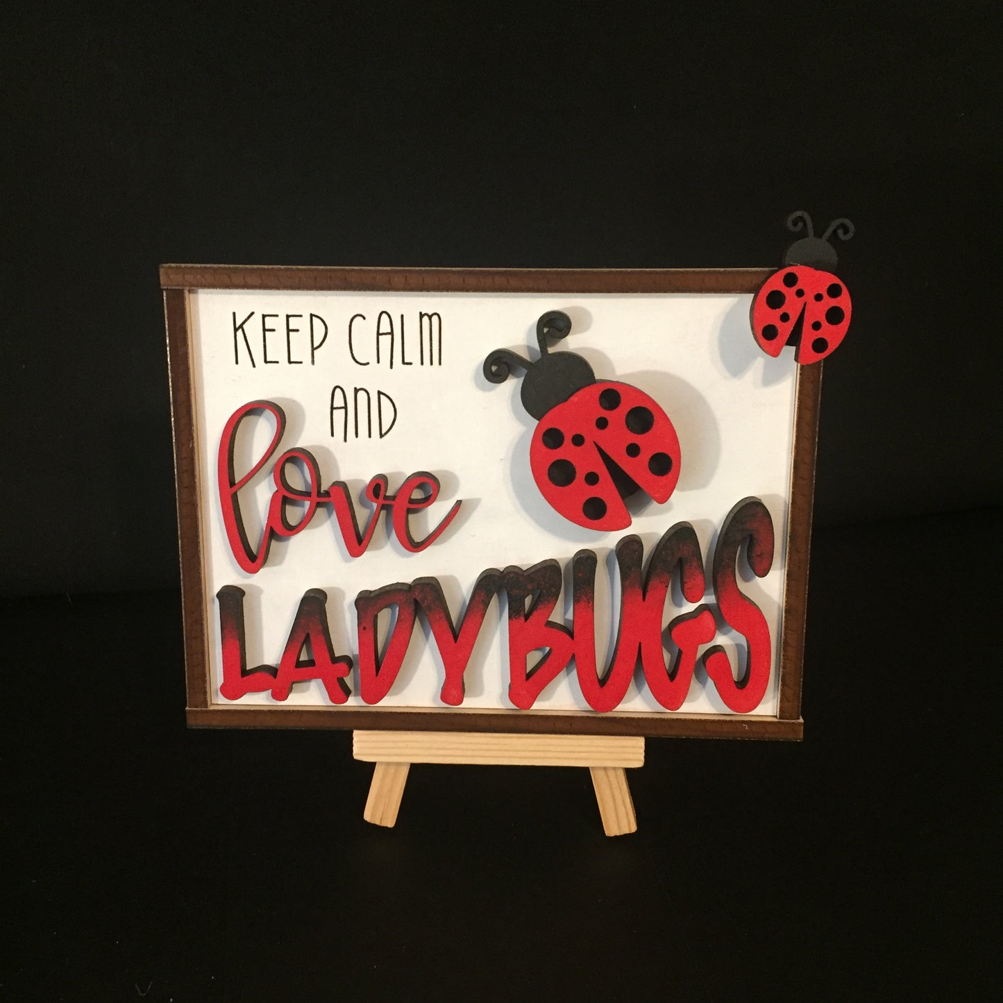 Tiered Tray Set- Ladybug