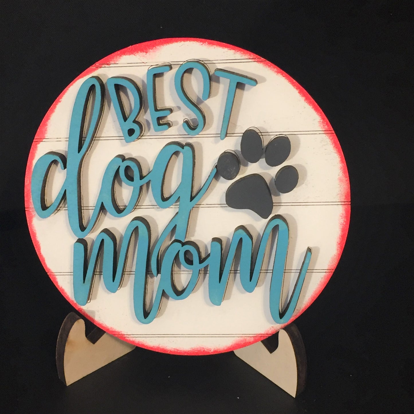 Tiered Tray Set- Dog