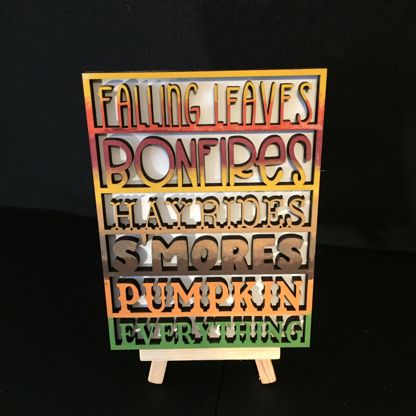 Tier Tray Set- Fall