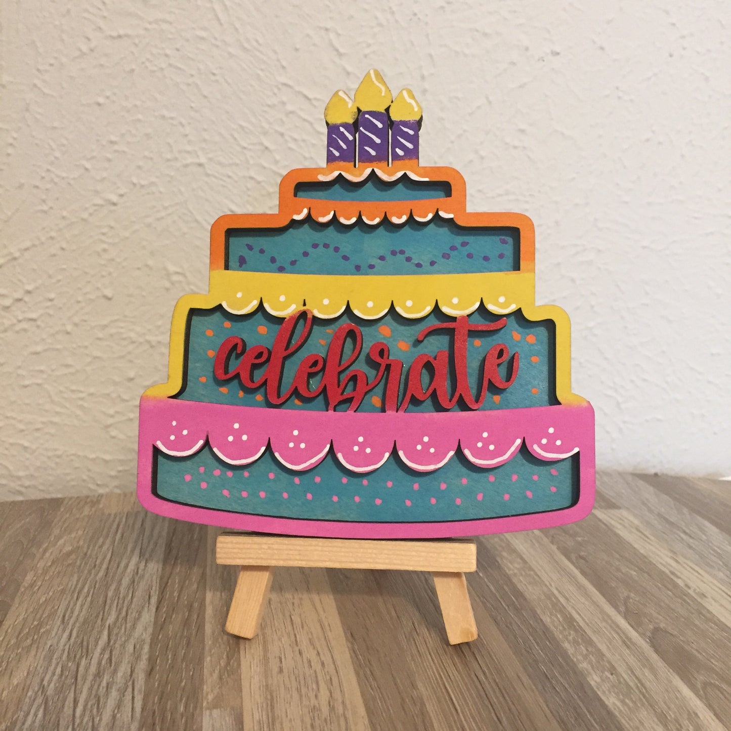 Tiered Tray Set- Birthday