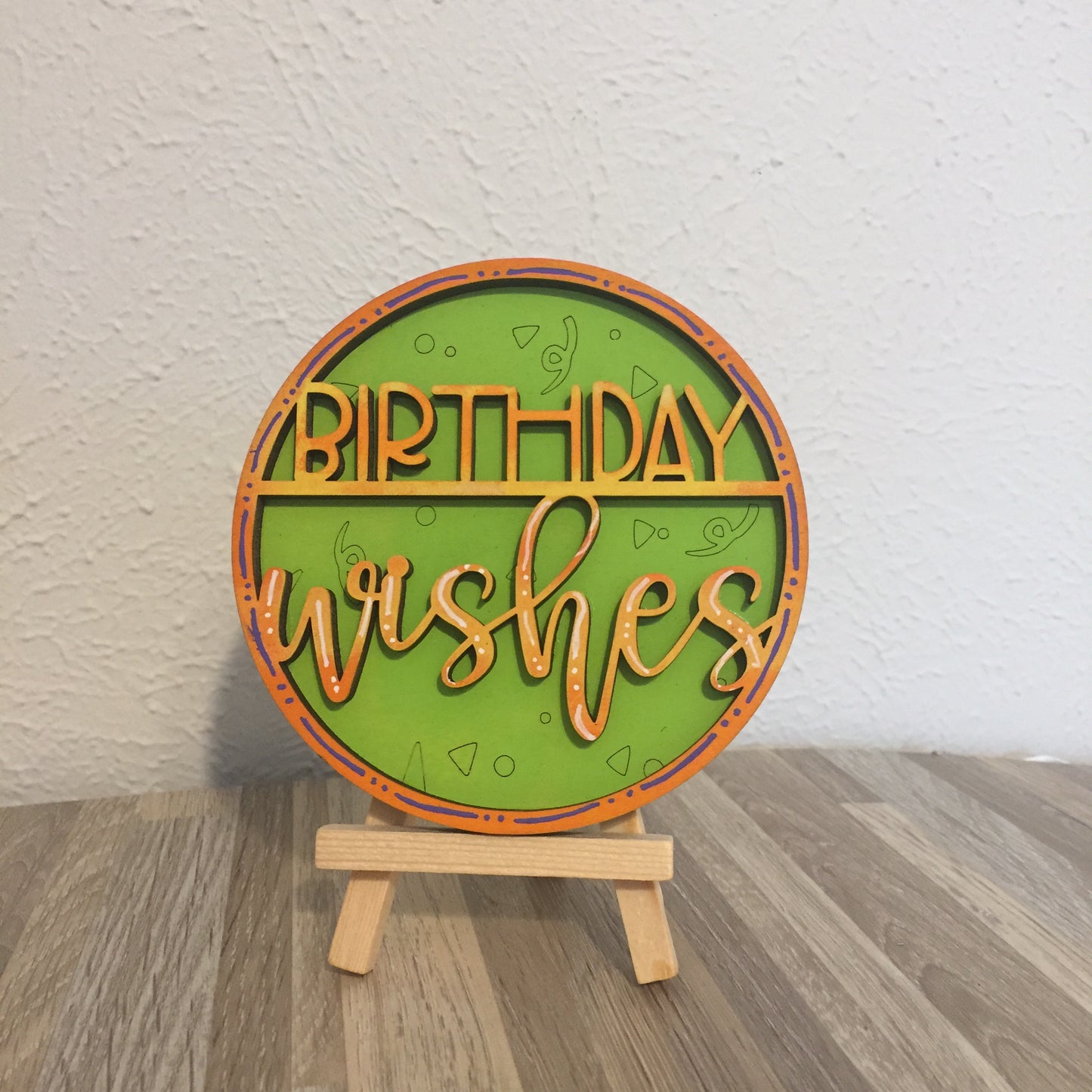 Tiered Tray Set- Birthday