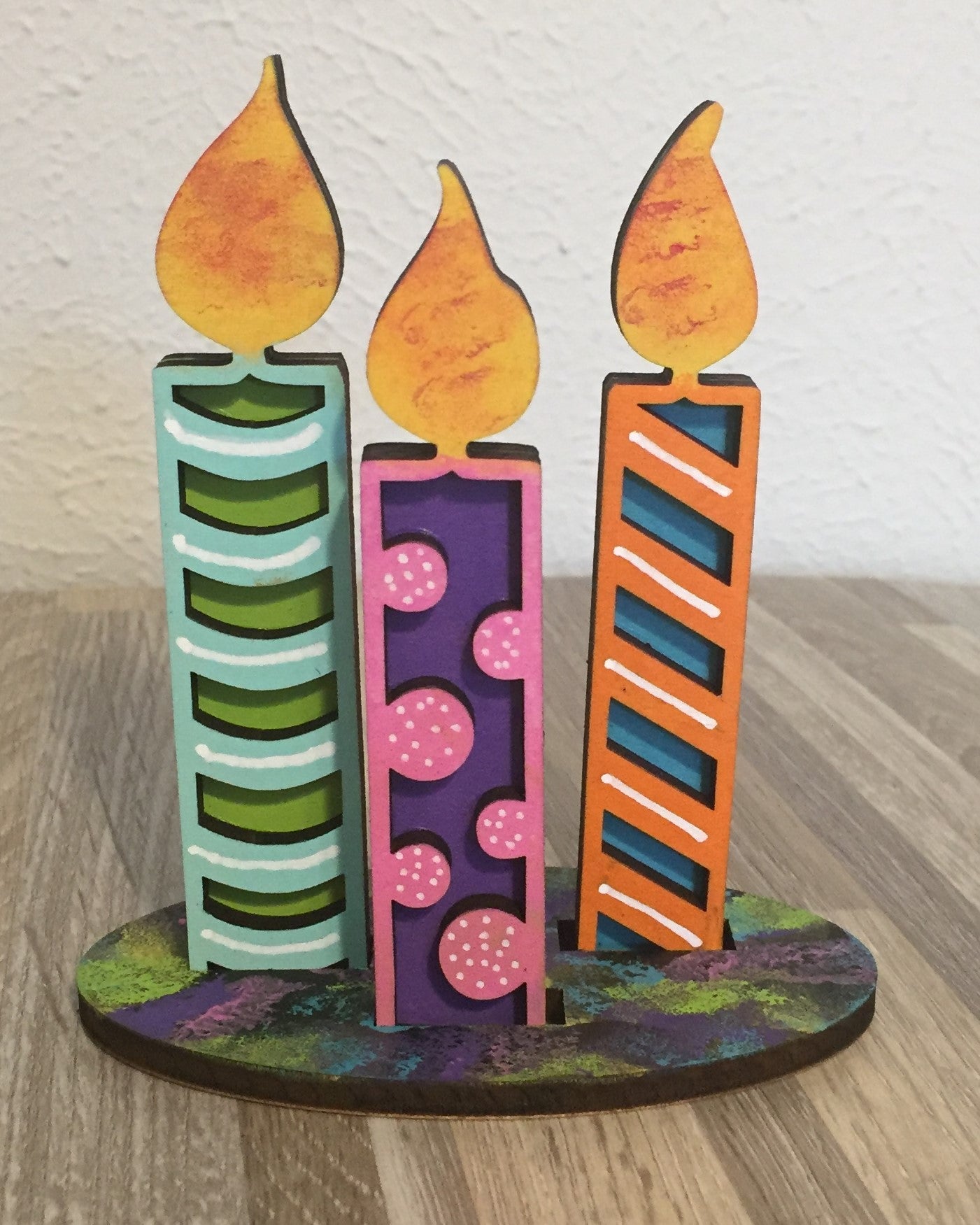 Tiered Tray Set- Birthday
