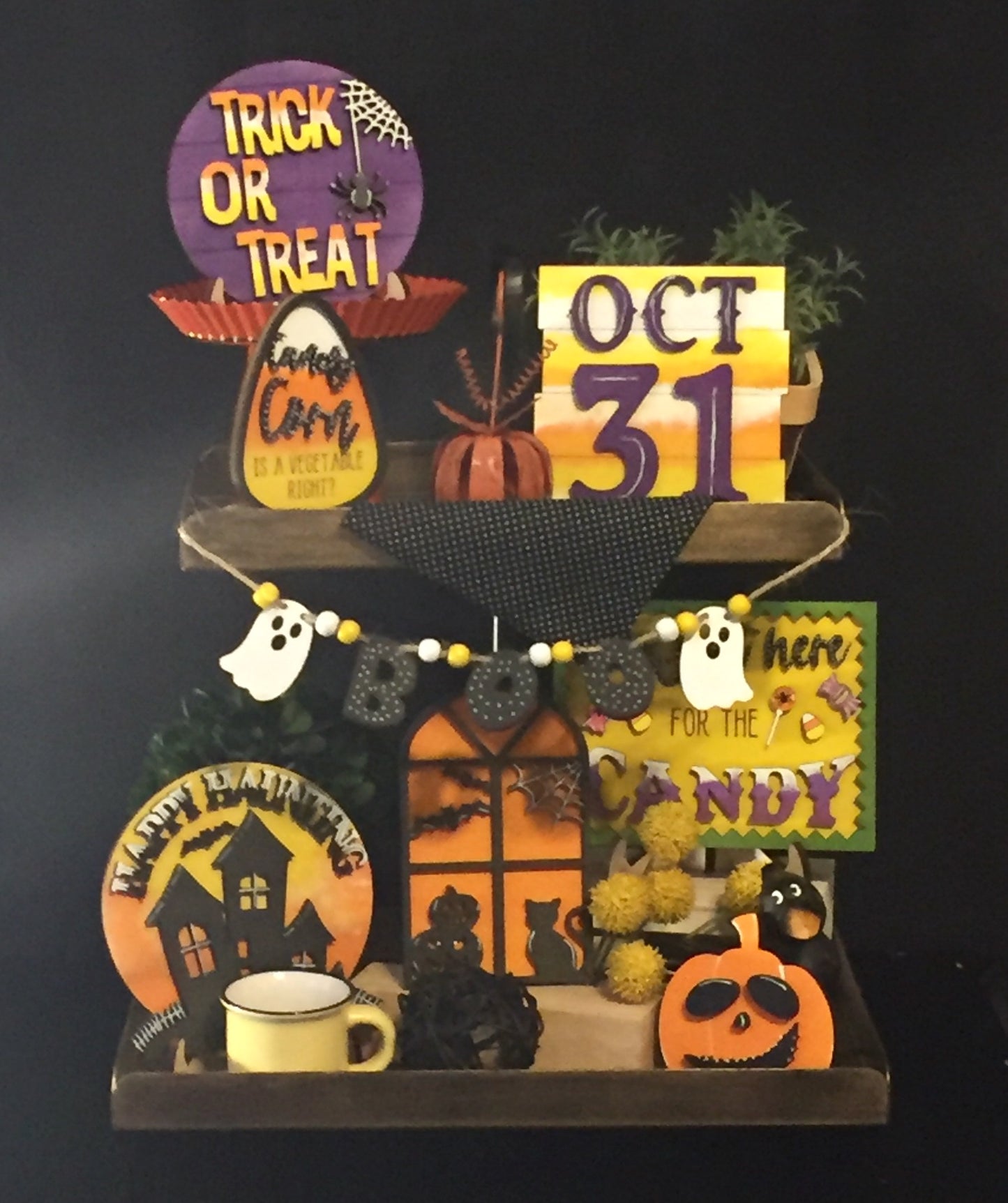 Tier Tray Set- Halloween