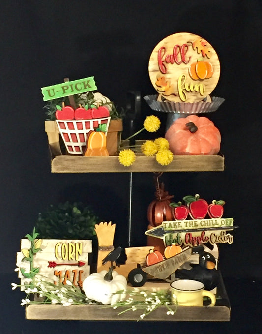 Tier Tray Set- Fall FUN