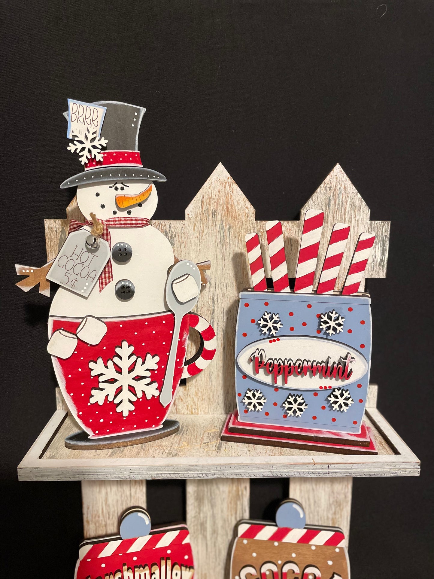 Cocoa cup Snowman