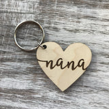 Wooden Keychains for all kinds of Moms