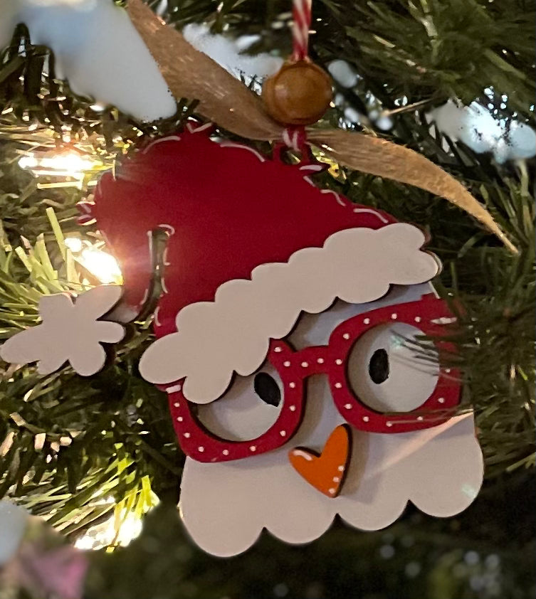 Chicken with Glasses