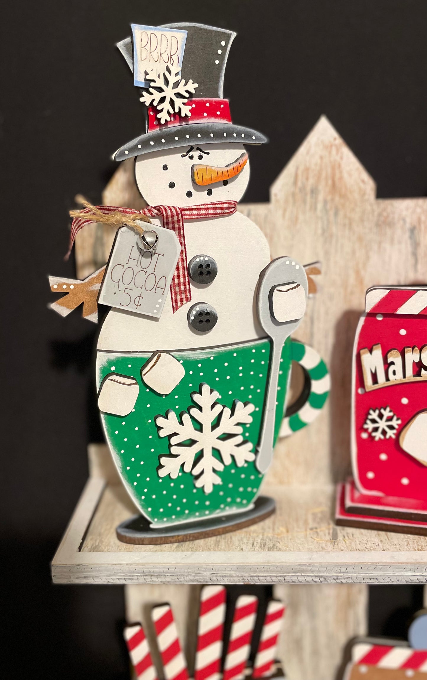 Cocoa cup Snowman