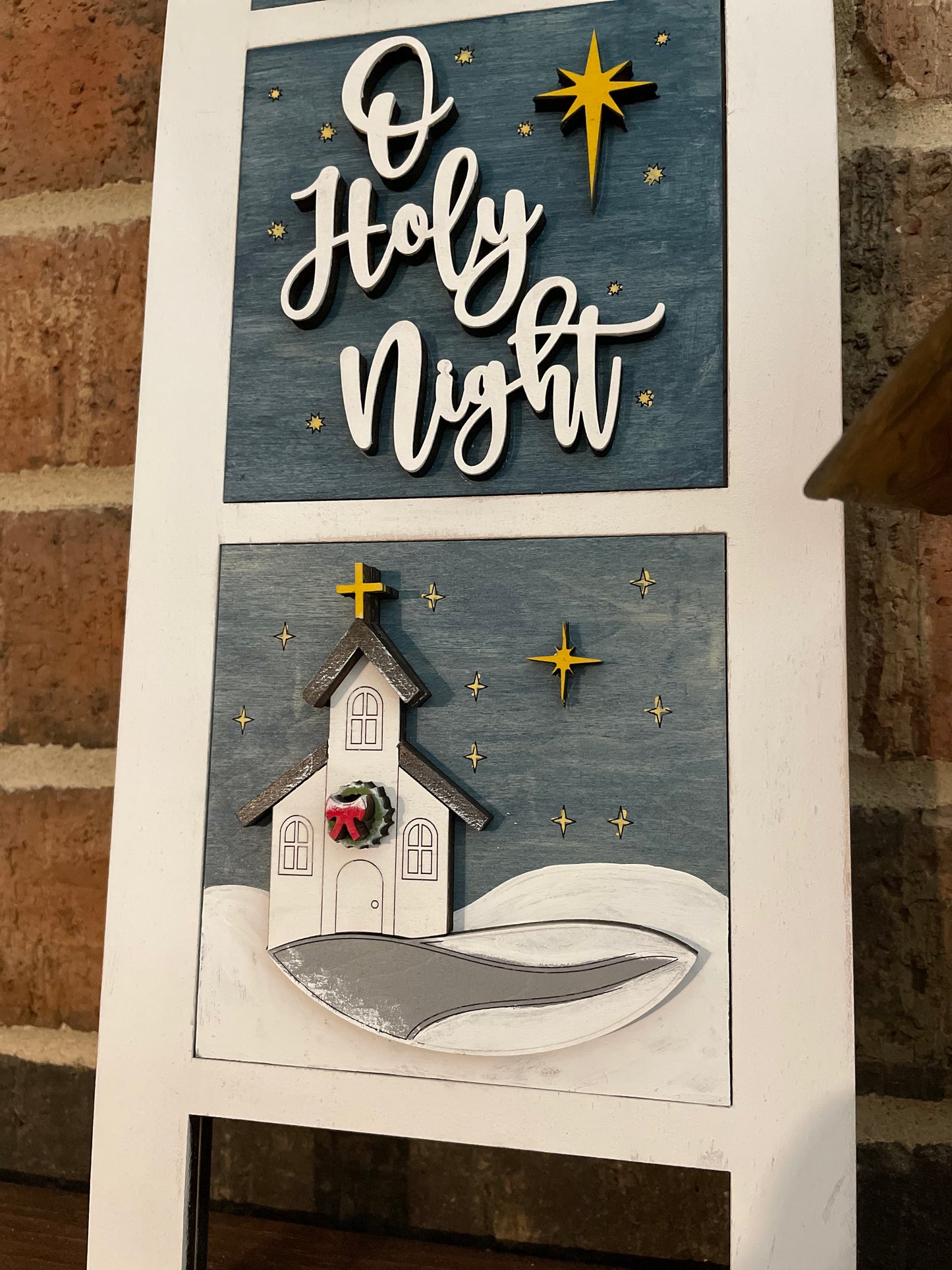 Interchangeable Leaning Ladder- O Holy Night