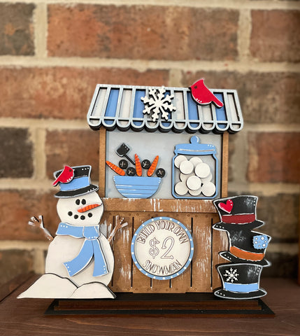 Marketstand- Build a Snowman