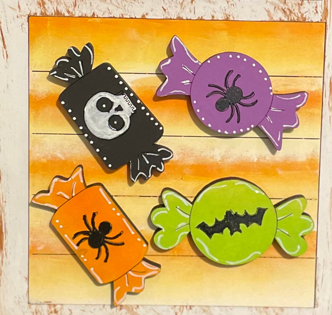 Interchangeable Leaning Ladder- Halloween Trick or Treat