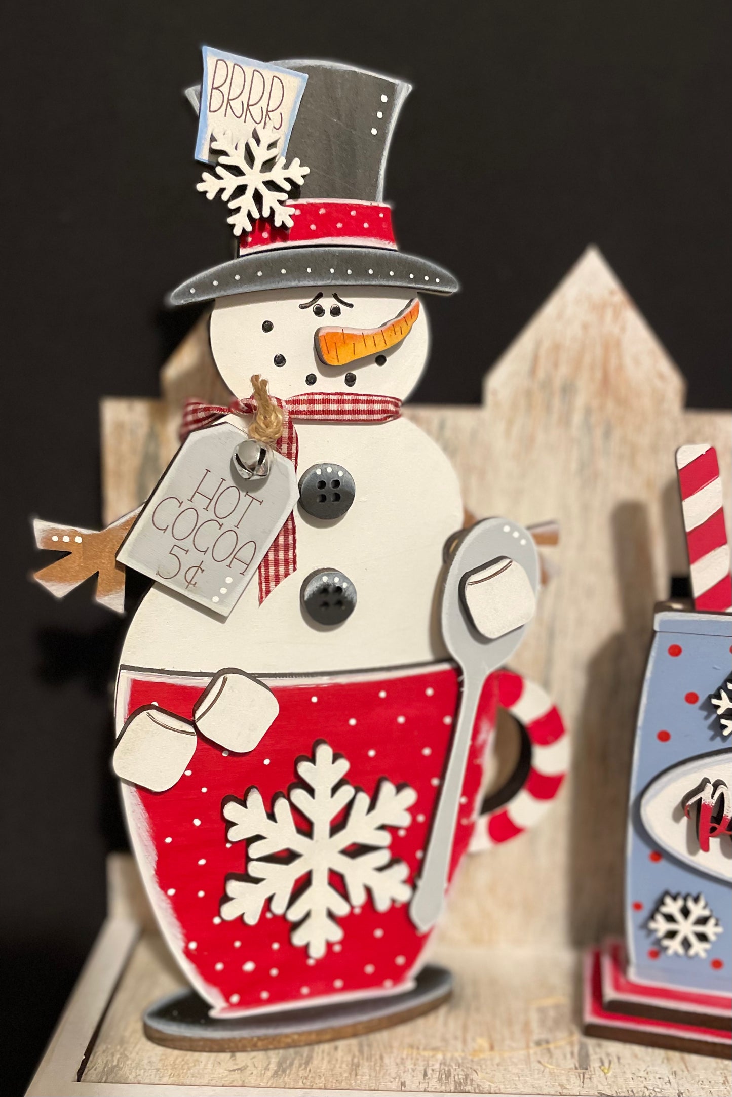 Cocoa cup Snowman