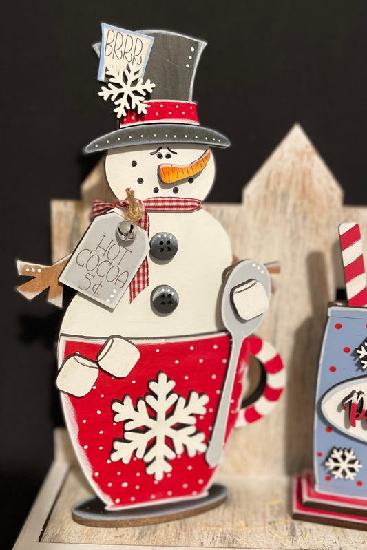 Cocoa cup Snowman