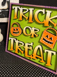 Interchangeable Leaning Ladder- Halloween Trick or Treat