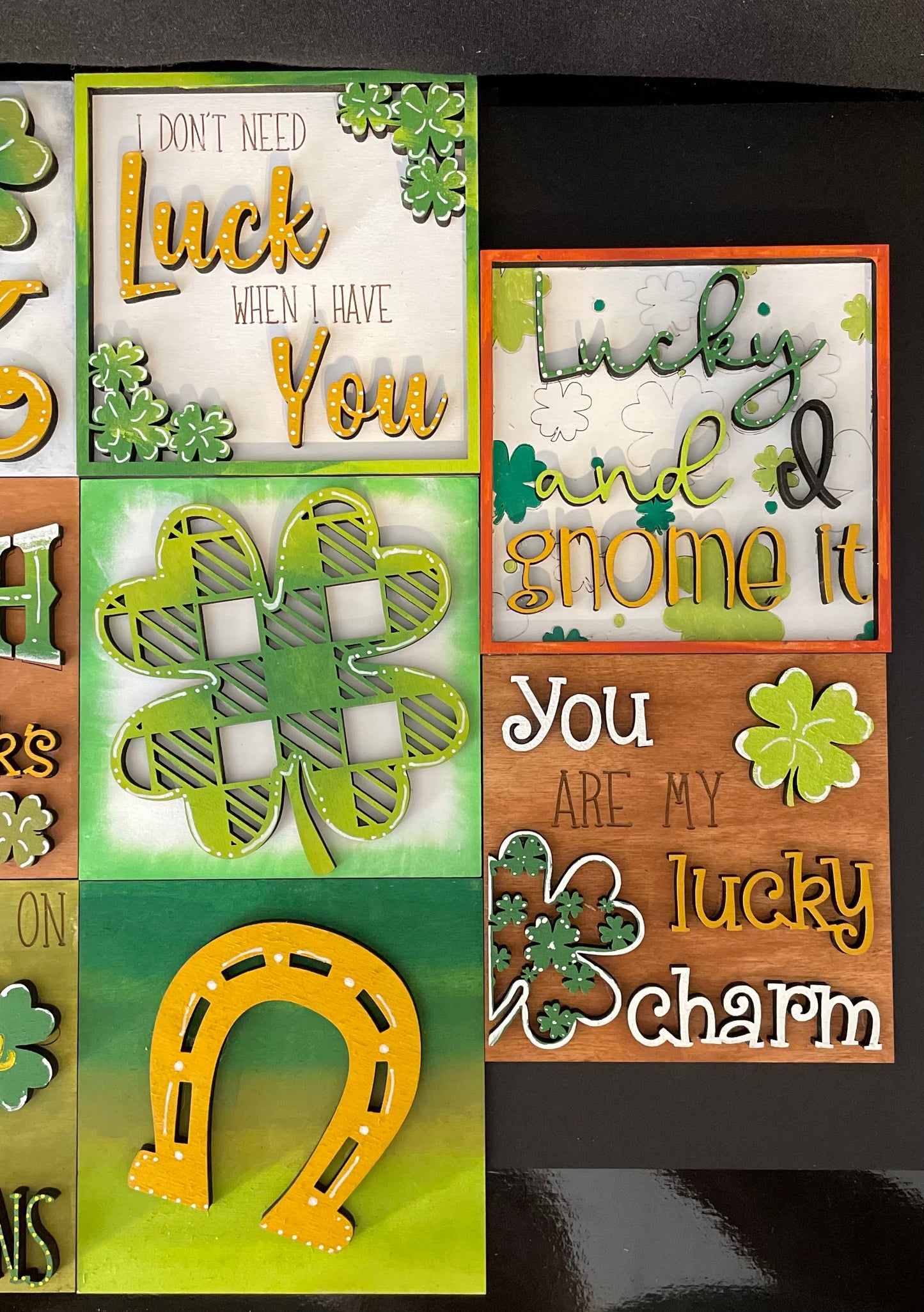 Interchangeable Leaning Ladder- St. Patrick's Day