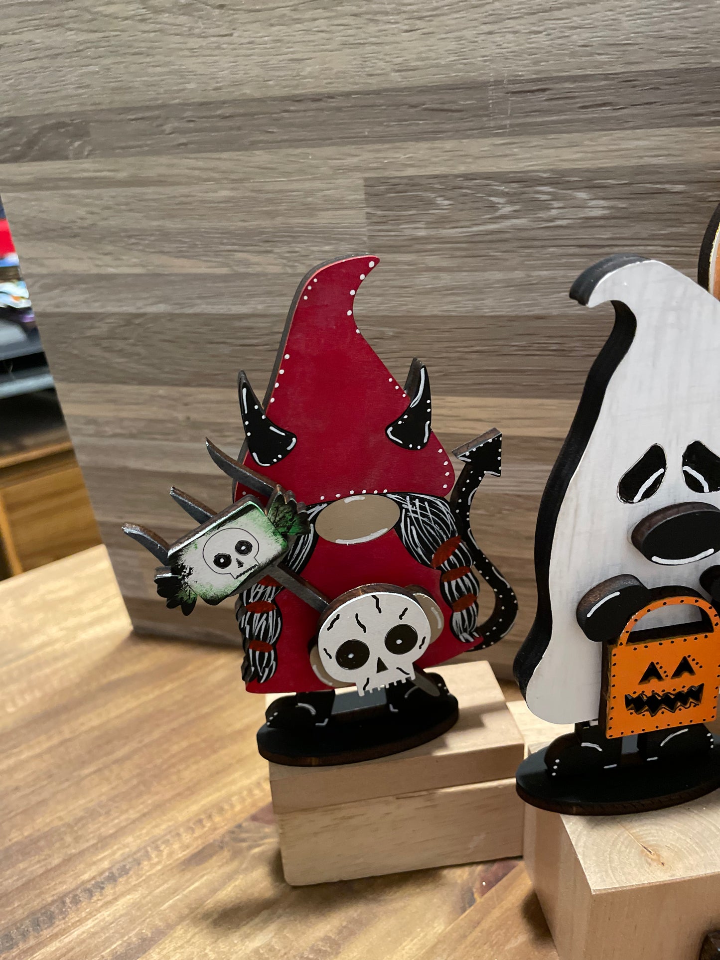Mini Standing Halloween Gnomes- Scare Squad