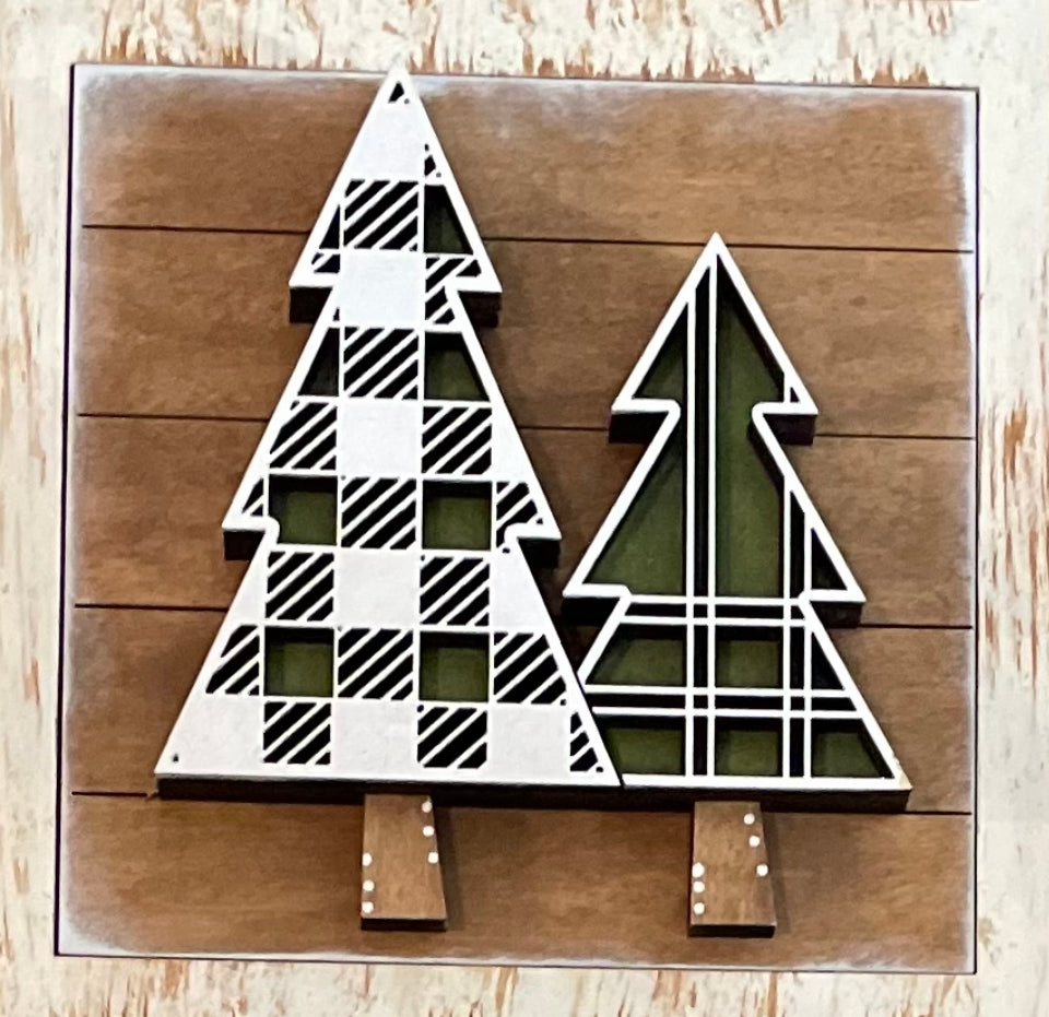Interchangeable Leaning Ladder- Farmhouse Christmas