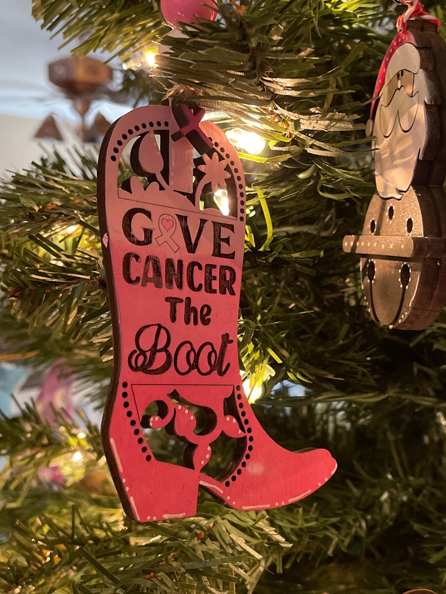 Ornaments- Give Cancer the Boot