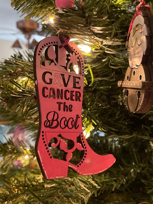 Ornaments- Give Cancer the Boot