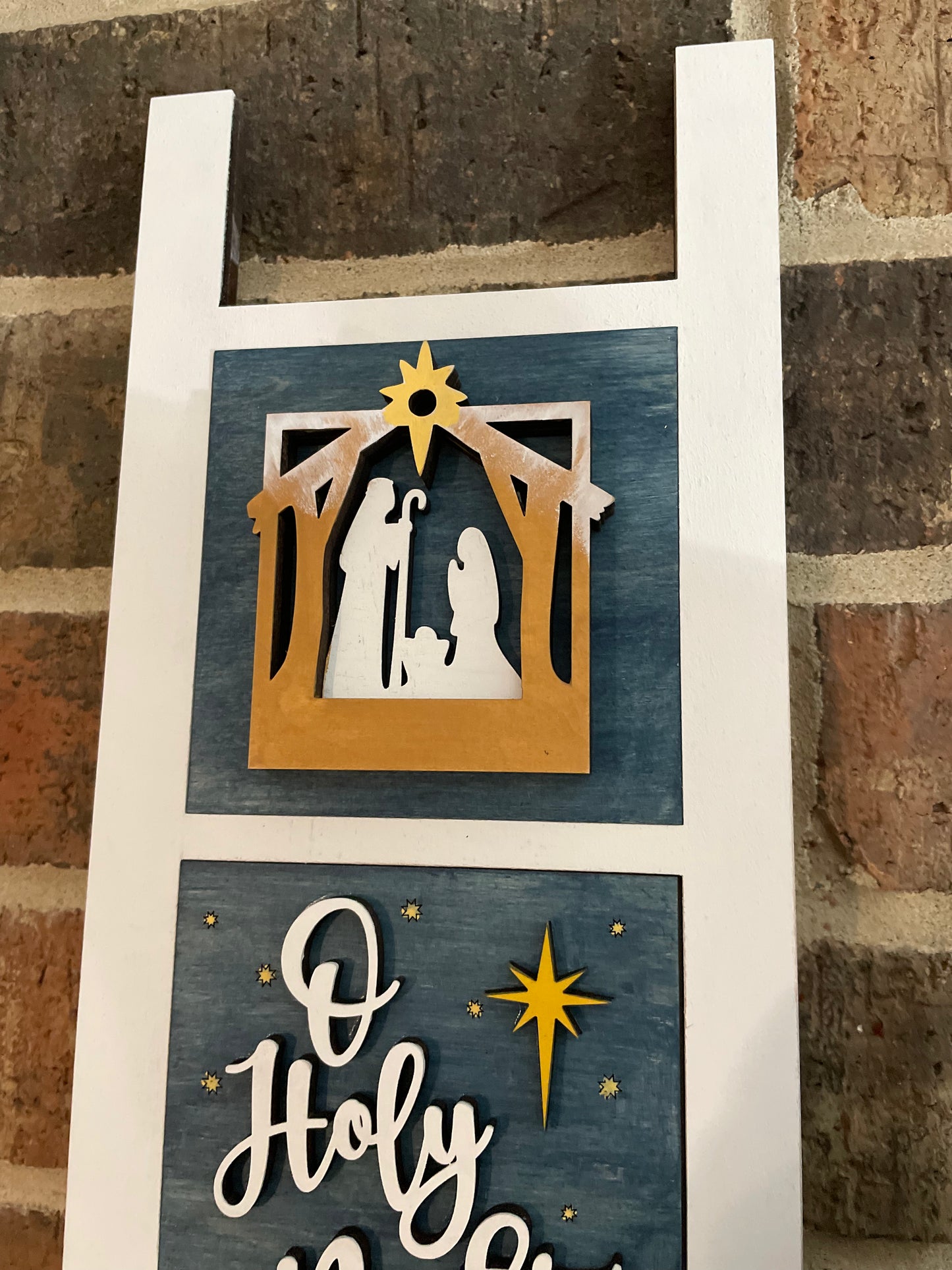 Interchangeable Leaning Ladder- O Holy Night