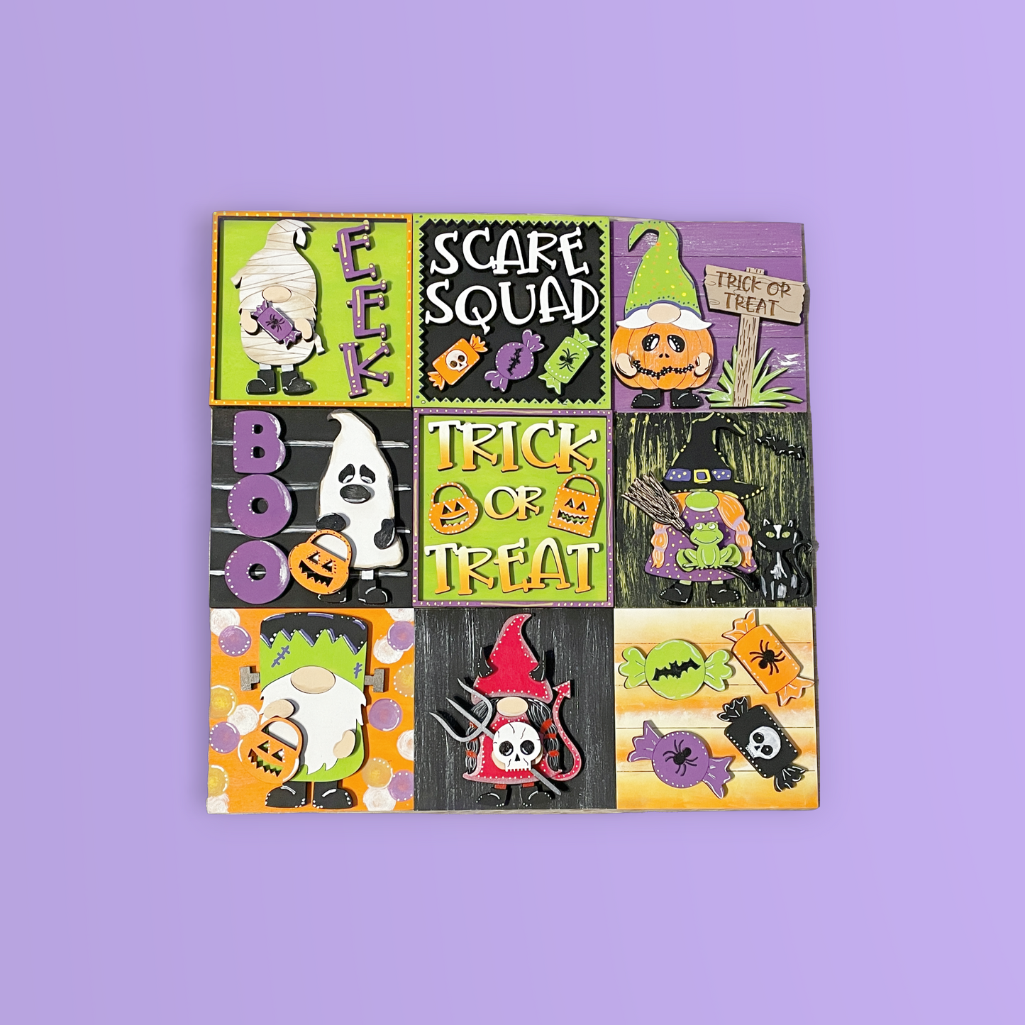 Interchangeable Leaning Ladder- Halloween Trick or Treat