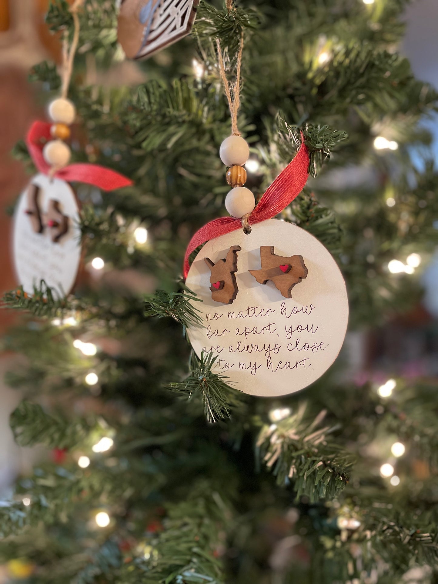 Ornament- No Matter How Far Apart...