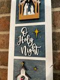 Interchangeable Leaning Ladder- O Holy Night