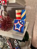 Tiered Tray Set- Stars and Stripes