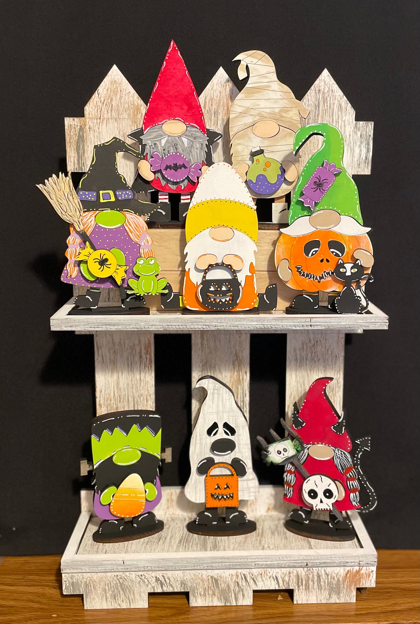 Mini Standing Halloween Gnomes- Scare Squad
