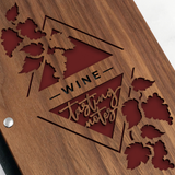 Handmade Wooden Wine Journal