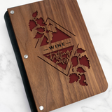 Handmade Wooden Wine Journal