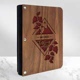 Handmade Wooden Wine Journal